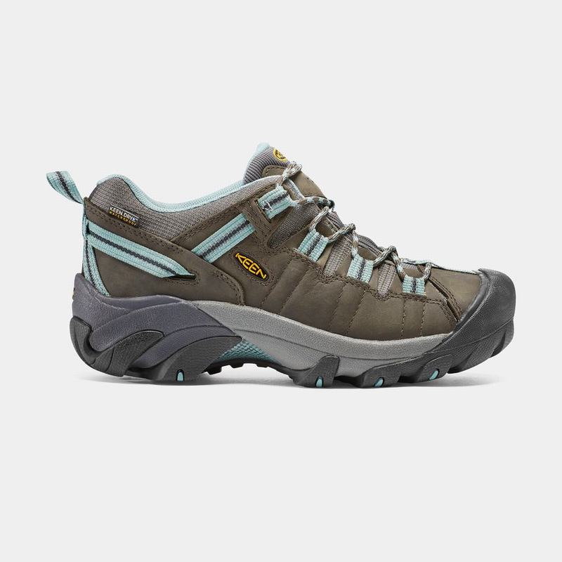 Keen 靴 | キーン ターギー 2 防水 登山 靴 レディース 黒 オリーブ / 青 | 108625-DYE